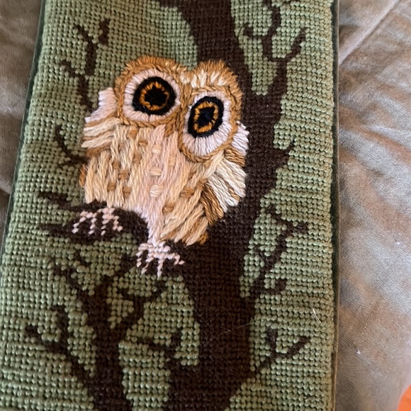 VTG Hand-knit Owl Wall Hanging - Picture 6 of 10